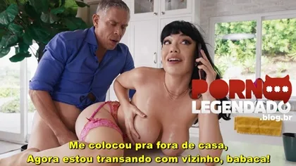 Legendado transando com vizinho após ser expulsar de casa 